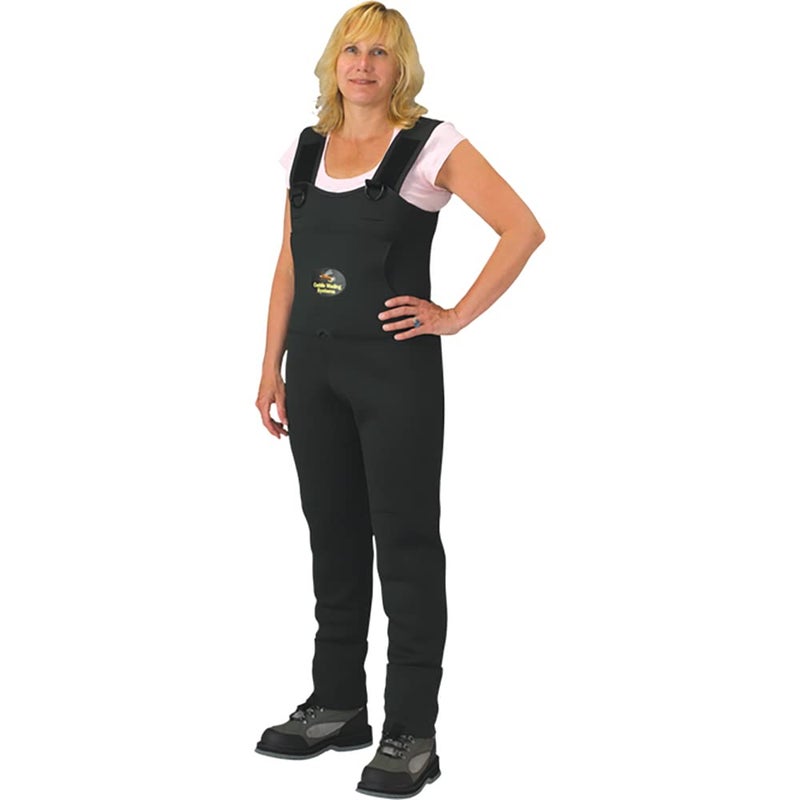 Caddis Women's Queen Size Green Neoprene Stocking Foot Wader, Large Queen - Image 1